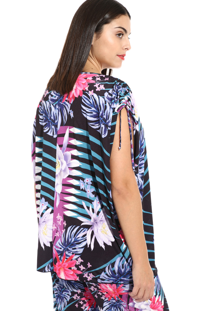 Blusa in jersey stampato Fashion Market Blusa in jersey stampato Fashion Market