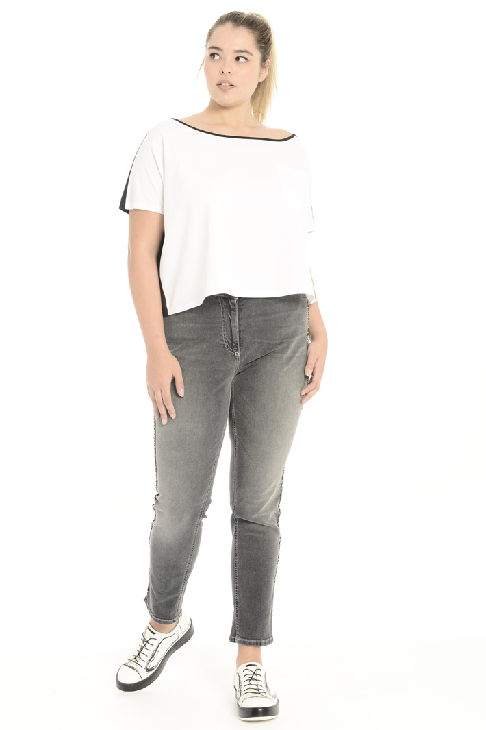 T-shirt in puro cotone Fashion Market T-shirt in puro cotone Fashion Market