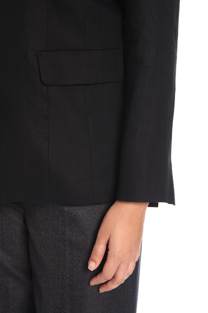Blazer in puro lino Fashion Market Blazer in puro lino Fashion Market