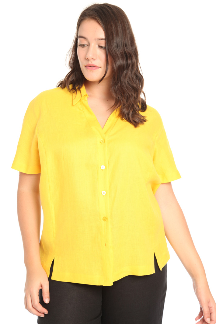 Camicia in puro lino Fashion Market Camicia in puro lino Fashion Market