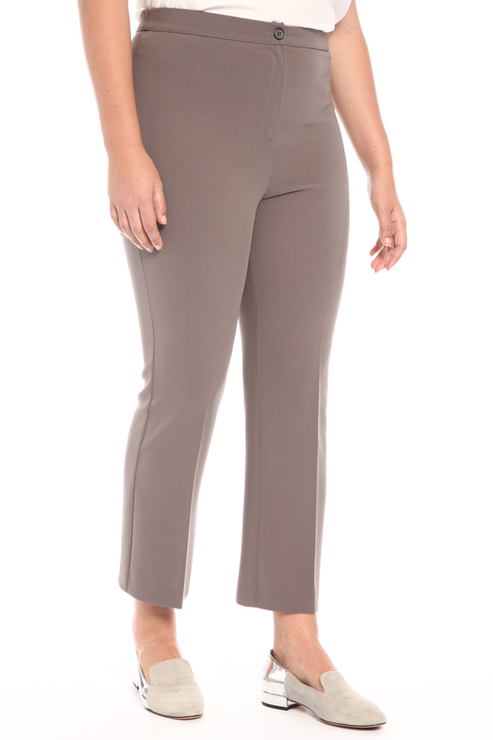 Pantaloni cropped a sigaretta Fashion Market Pantaloni cropped a sigaretta Fashion Market
