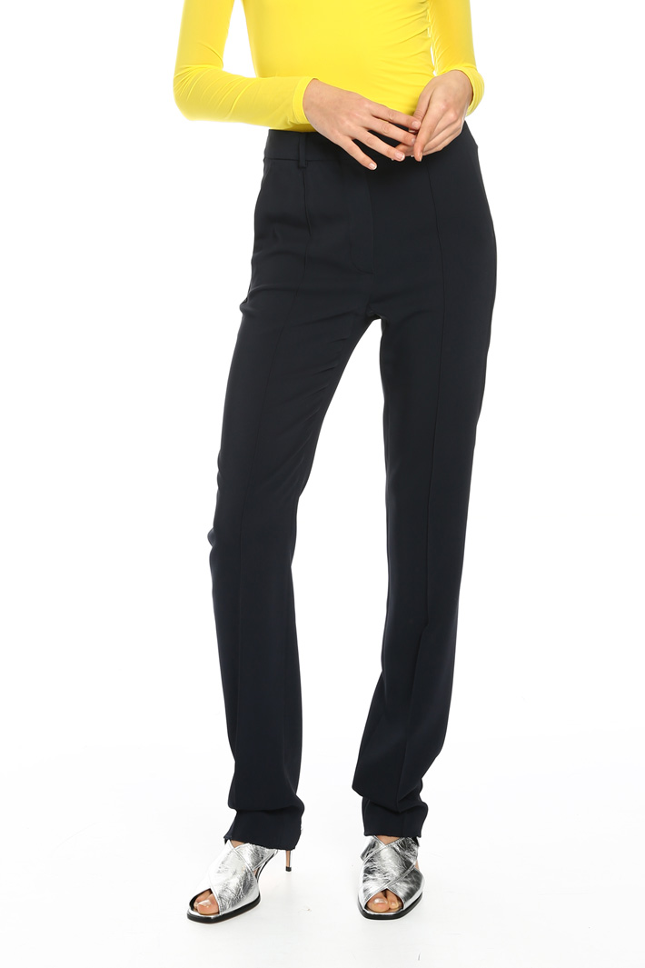 Pantaloni lunghi in cady Fashion Market Pantaloni lunghi in cady Fashion Market