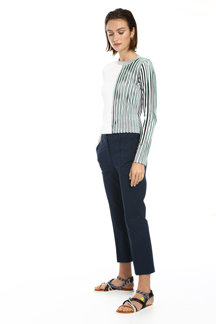 Pantaloni in puro cotone Fashion Market Pantaloni in puro cotone Fashion Market