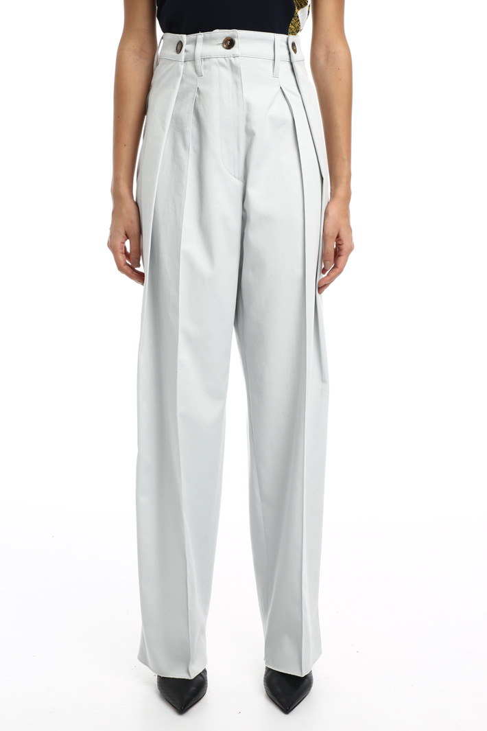 Pantaloni in puro cotone Fashion Market Pantaloni in puro cotone Fashion Market