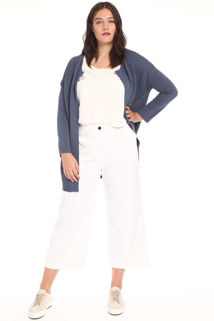 Pantaloni cropped in cotone Fashion Market Pantaloni cropped in cotone Fashion Market