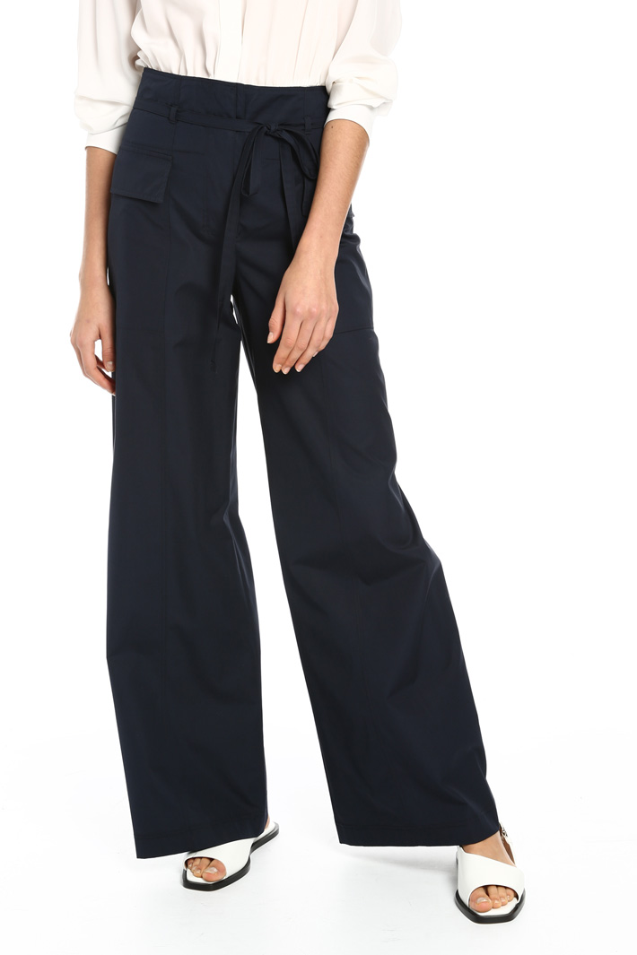Pantaloni in puro cotone Fashion Market Pantaloni in puro cotone Fashion Market