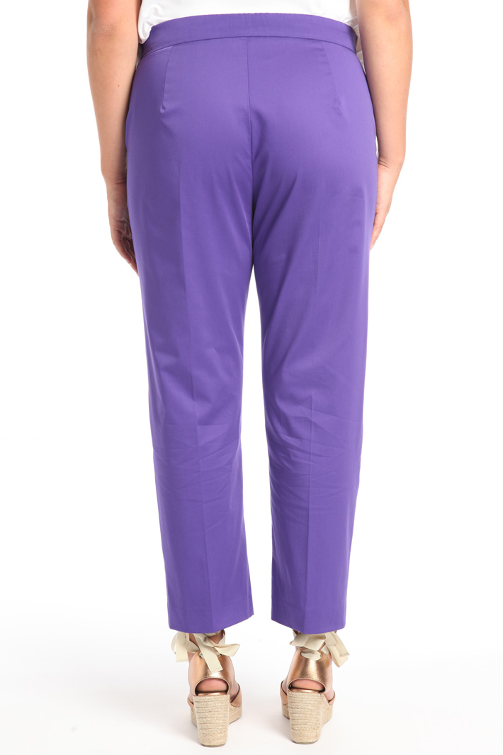 Pantaloni in raso di cotone Fashion Market Pantaloni in raso di cotone Fashion Market