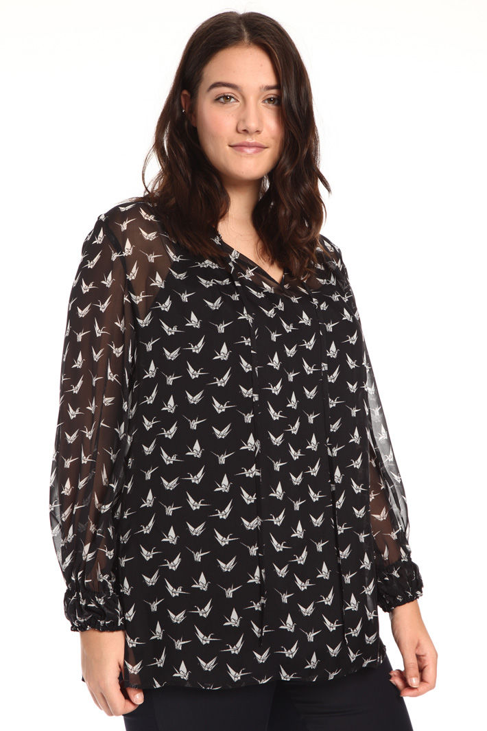 Casacca in chiffon di seta Fashion Market Casacca in chiffon di seta Fashion Market