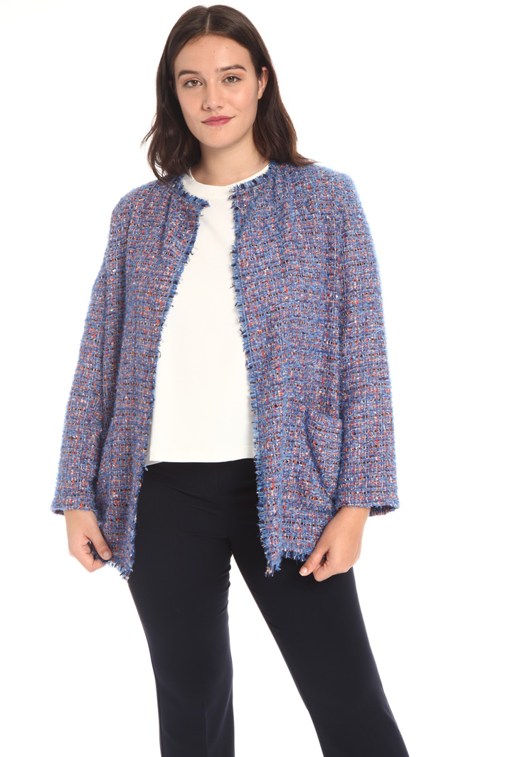 Casacca in cotone e lurex Fashion Market Casacca in cotone e lurex Fashion Market