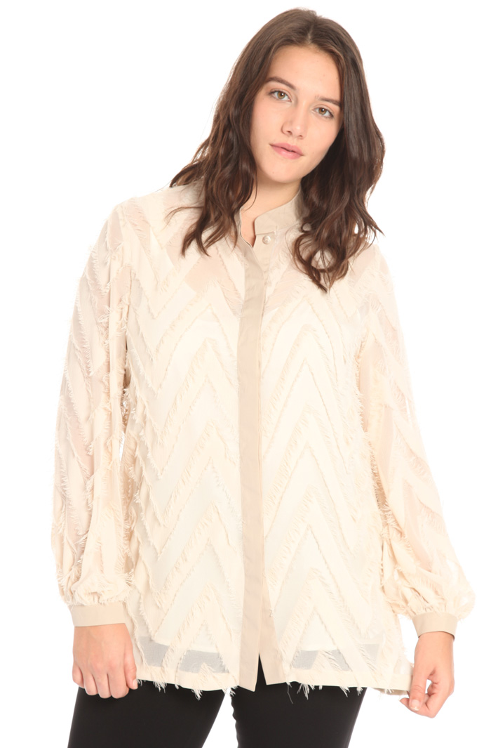 Camicia in fil coupé Fashion Market Camicia in fil coupé Fashion Market