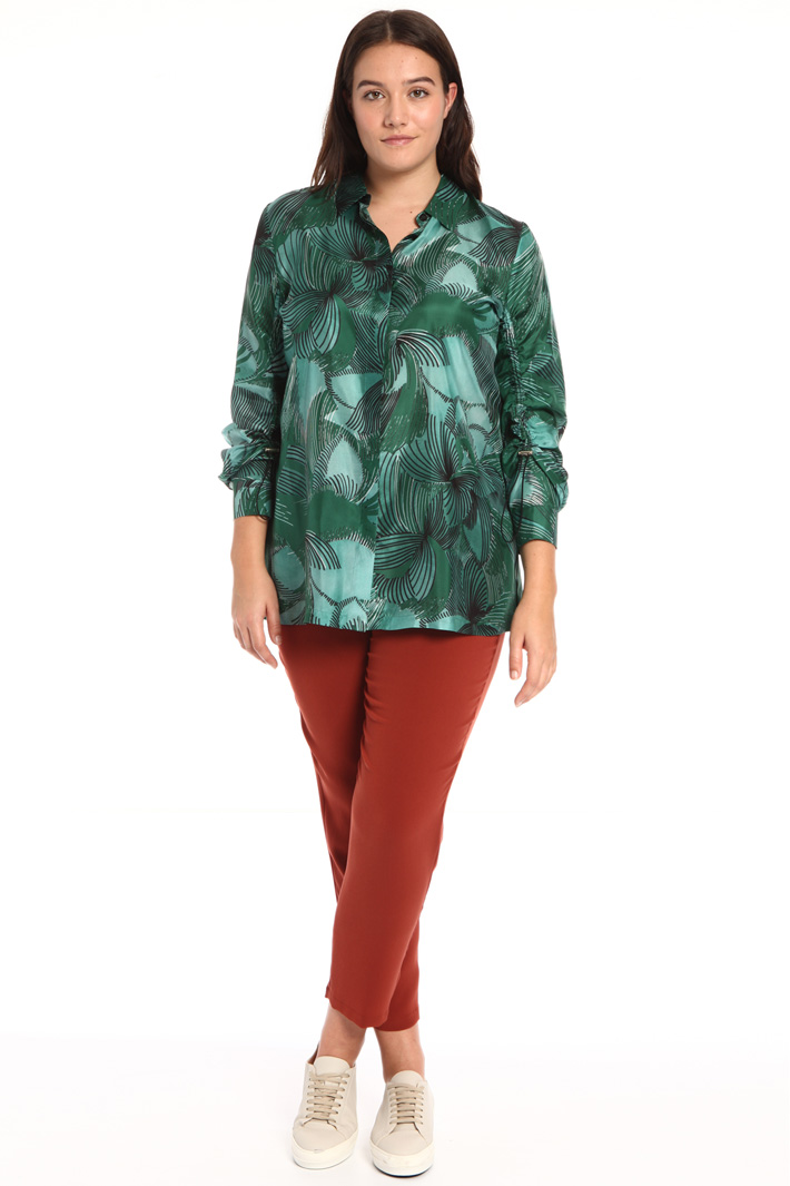 Camicia in seta stampata Fashion Market Camicia in seta stampata Fashion Market