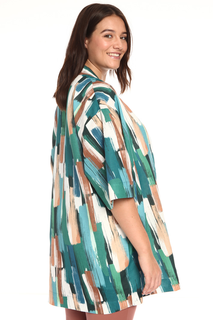 Casacca in lino e cotone Fashion Market Casacca in lino e cotone Fashion Market