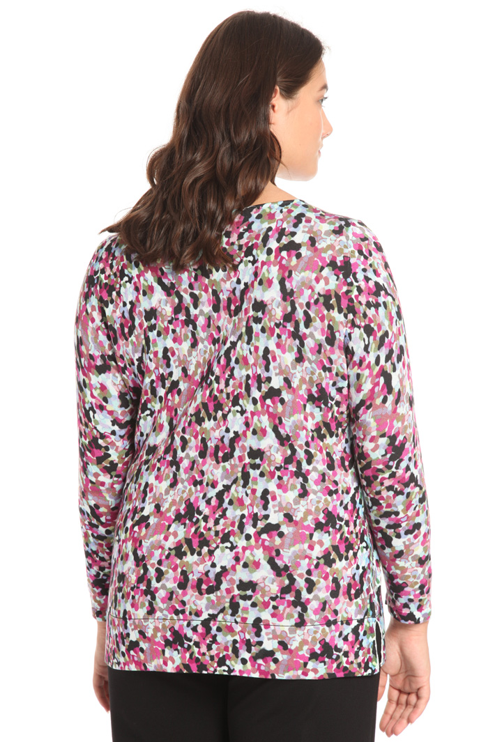 Maglia in cotone e viscosa Fashion Market Maglia in cotone e viscosa Fashion Market