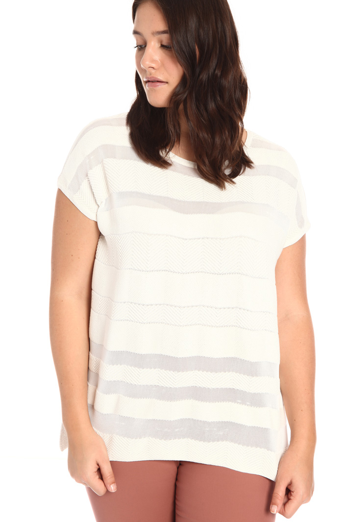 Maglia in cotone crepe Fashion Market Maglia in cotone crepe Fashion Market
