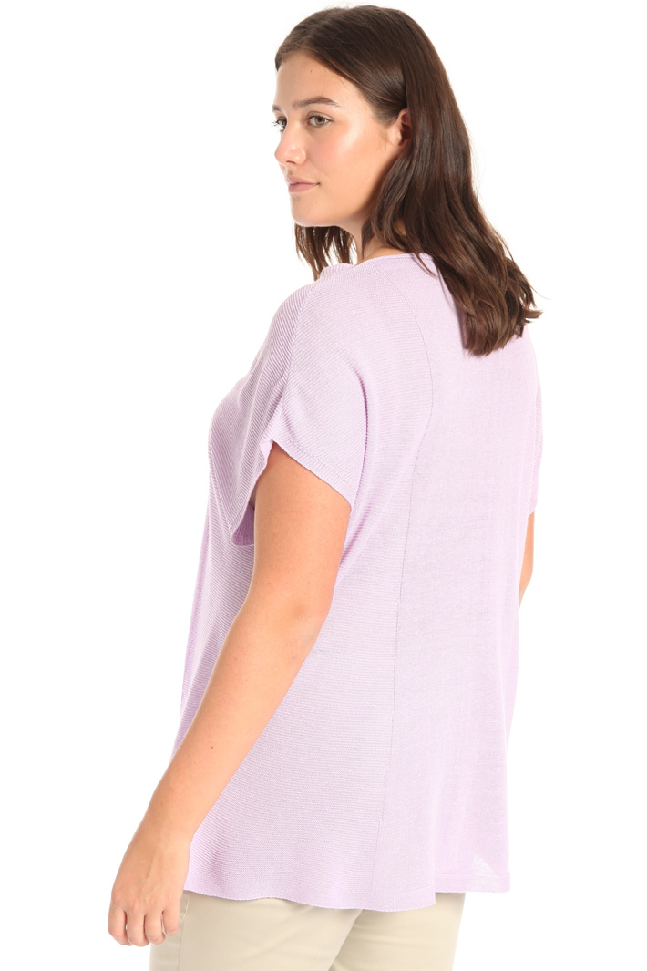 Maglia in lino e viscosa Fashion Market Maglia in lino e viscosa Fashion Market