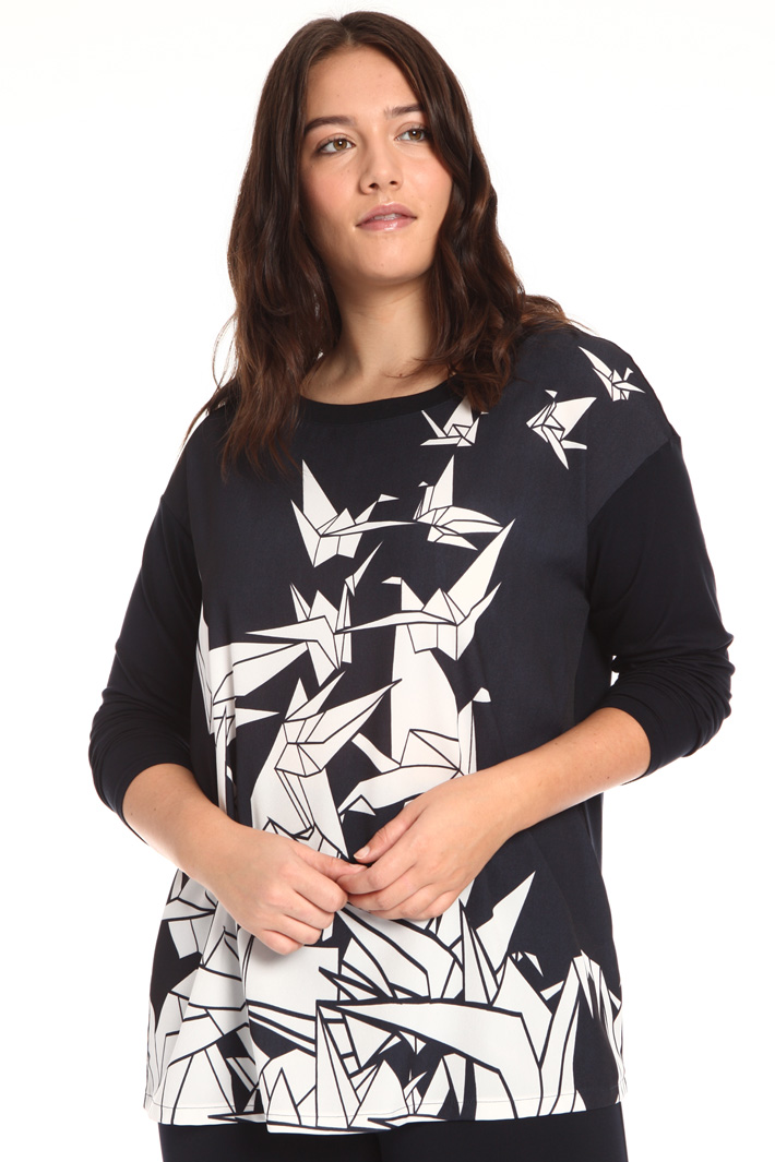 Maglia in jersey e viscosa Fashion Market Maglia in jersey e viscosa Fashion Market
