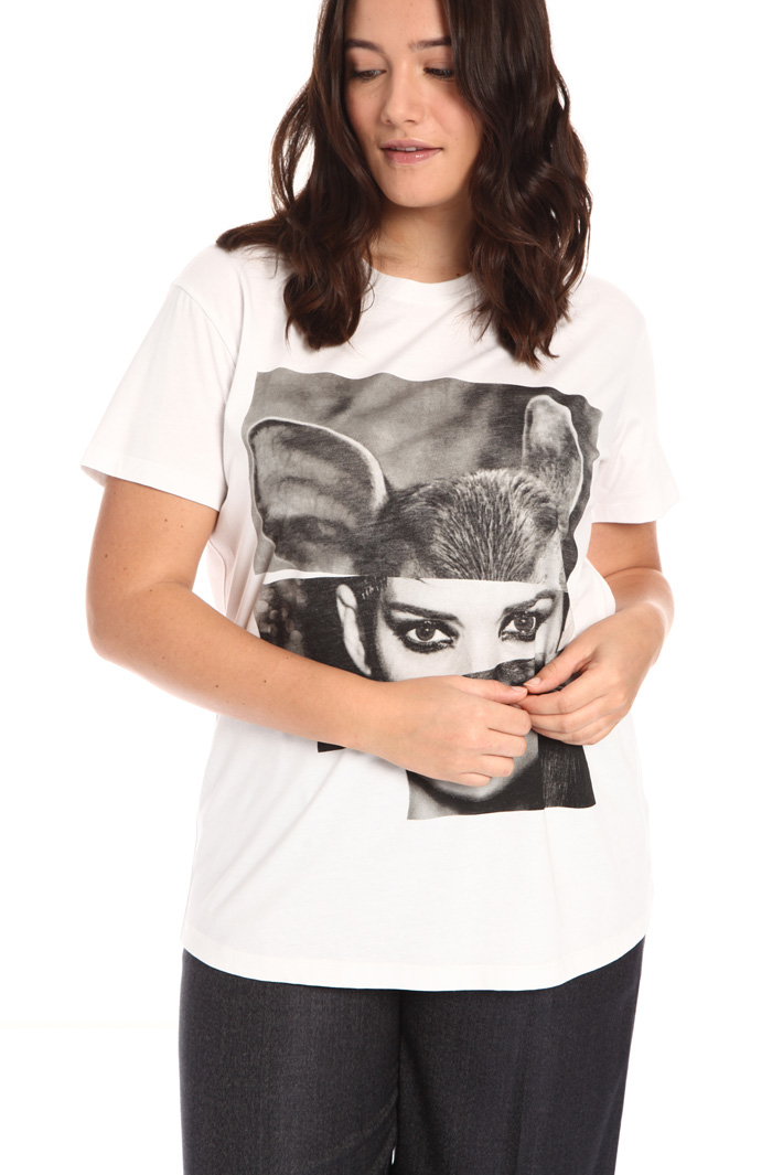 T-shirt in jersey di cotone Fashion Market T-shirt in jersey di cotone Fashion Market