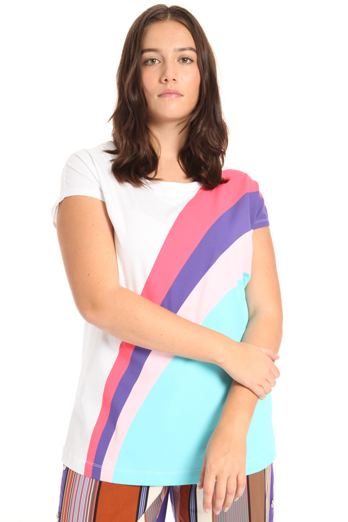 T-shirt in jersey di cotone Fashion Market T-shirt in jersey di cotone Fashion Market
