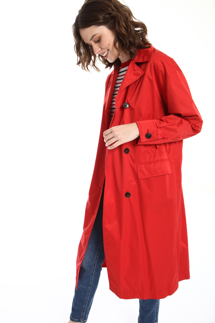 Trench in raso tecnico Fashion Market Trench in raso tecnico Fashion Market