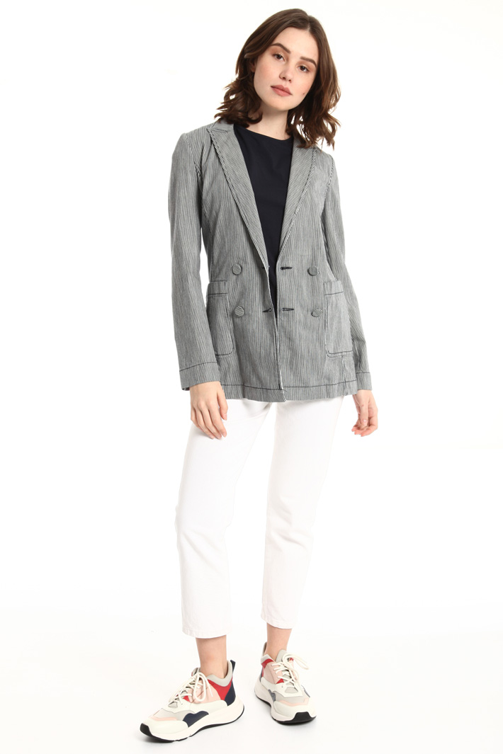 Blazer in puro cotone Fashion Market Blazer in puro cotone Fashion Market