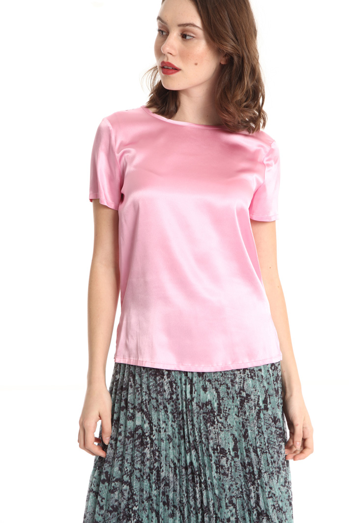 T-shirt in raso Fashion Market T-shirt in raso Fashion Market