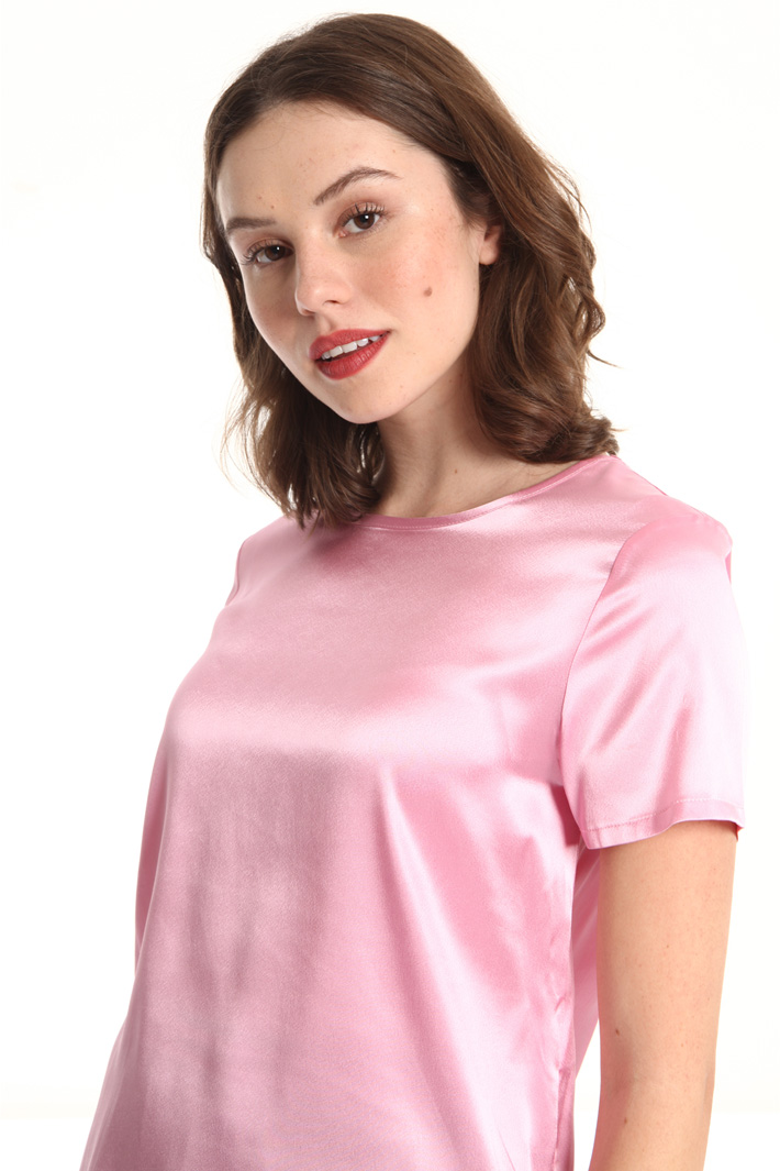 T-shirt in raso Fashion Market T-shirt in raso Fashion Market