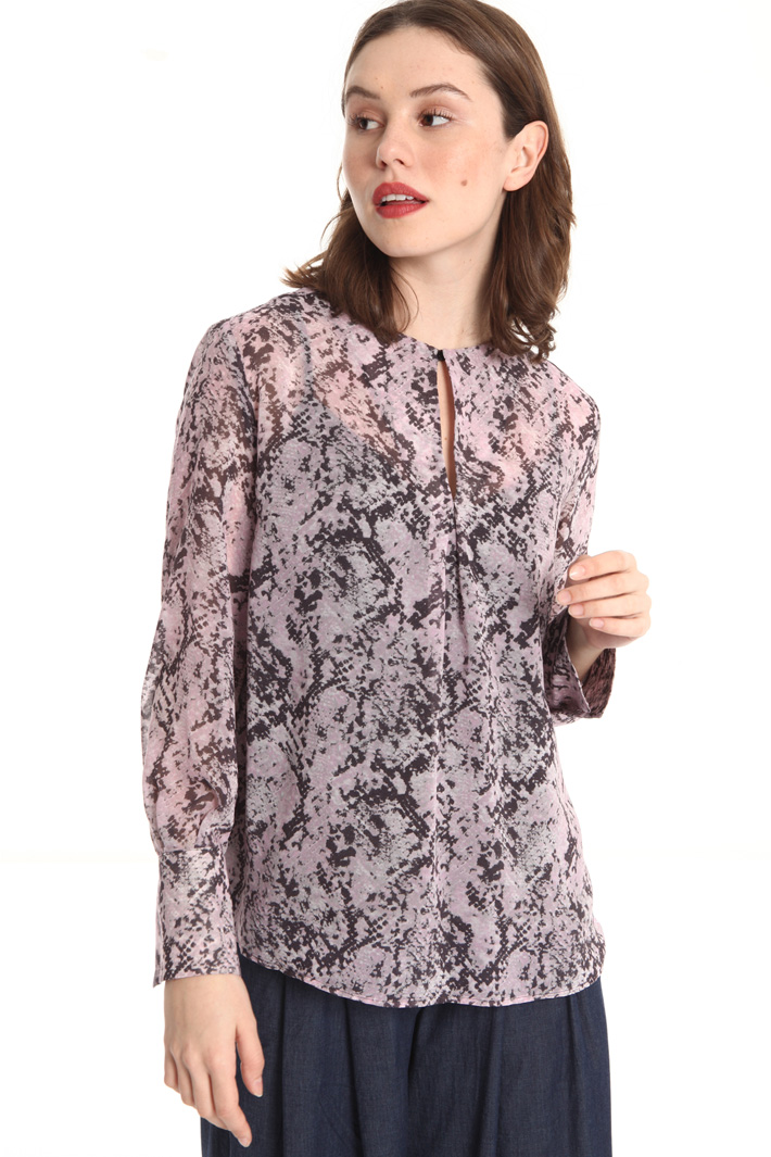 Blusa in chiffon Fashion Market Blusa in chiffon Fashion Market
