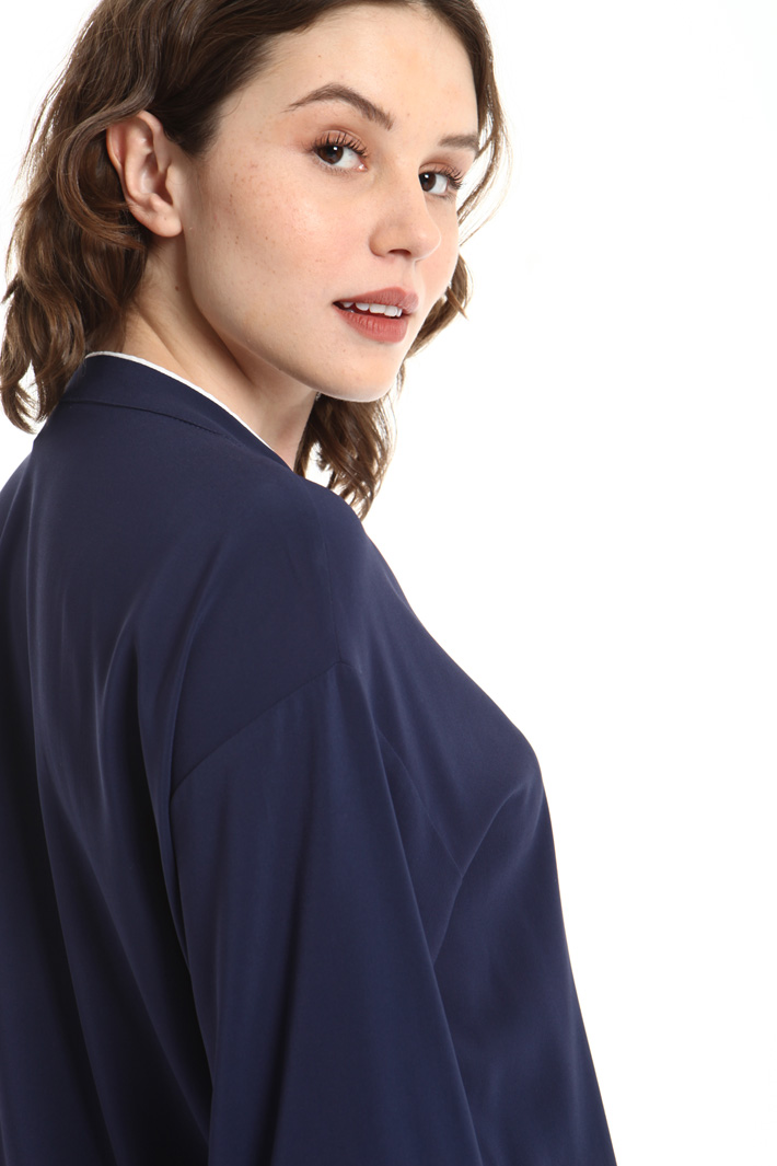 Blusa in viscosa fluida Fashion Market Blusa in viscosa fluida Fashion Market