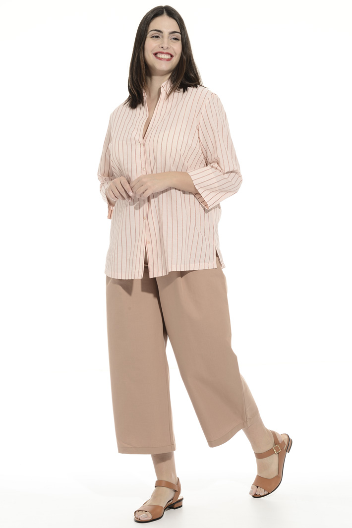 Camicia in popeline di cotone Fashion Market Camicia in popeline di cotone Fashion Market