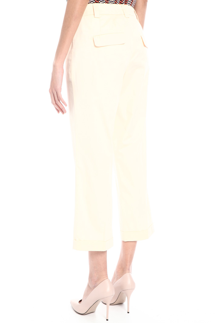 Pantaloni in raso di cotone Fashion Market Pantaloni in raso di cotone Fashion Market