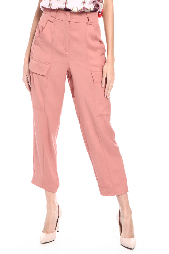 Pantaloni cargo in twill Fashion Market Pantaloni cargo in twill Fashion Market