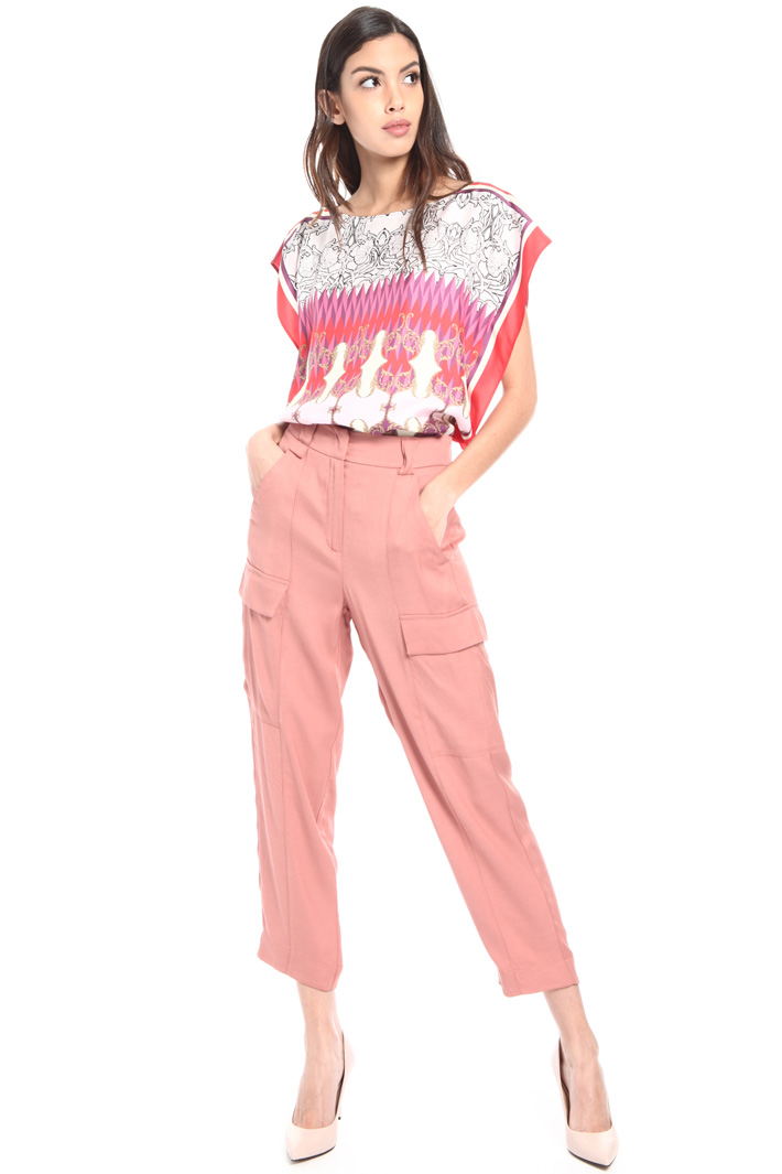 Pantaloni cargo in twill Fashion Market Pantaloni cargo in twill Fashion Market