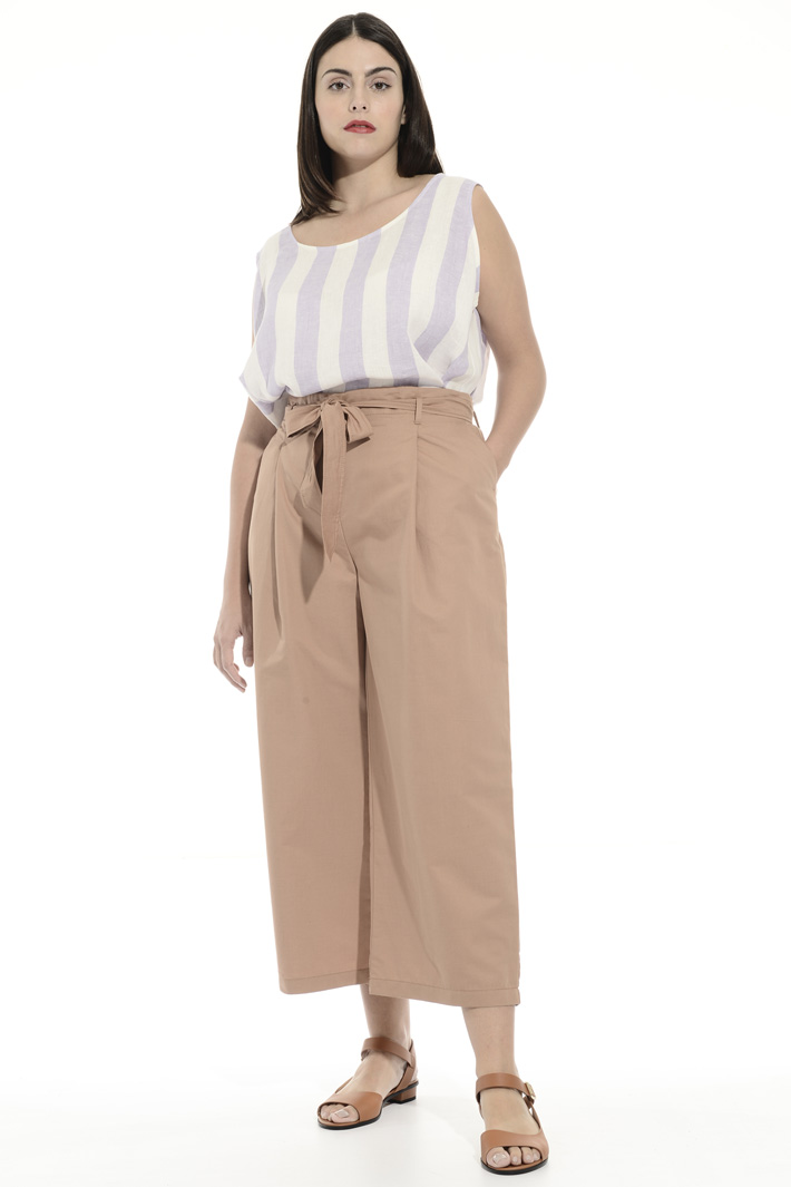 Pantaloni in lino e cotone Fashion Market Pantaloni in lino e cotone Fashion Market