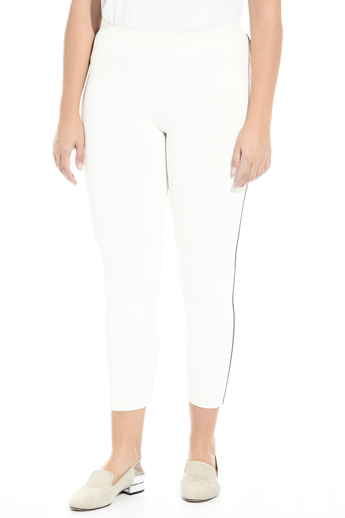 Pantaloni cropped in maglia Fashion Market Pantaloni cropped in maglia Fashion Market