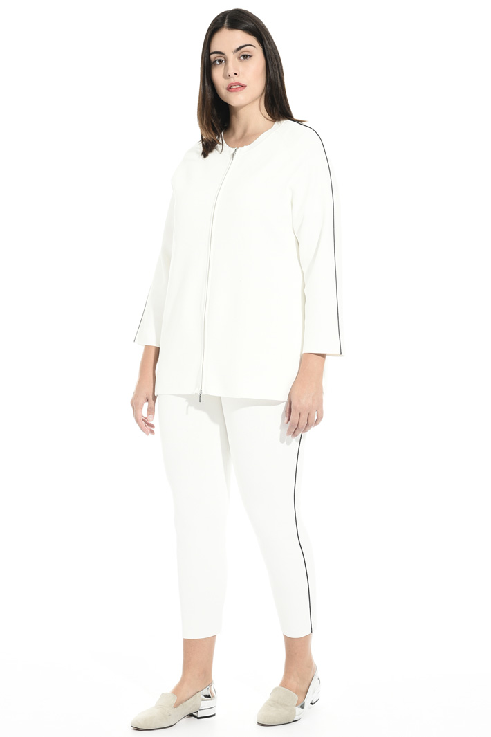 Pantaloni cropped in maglia Fashion Market Pantaloni cropped in maglia Fashion Market