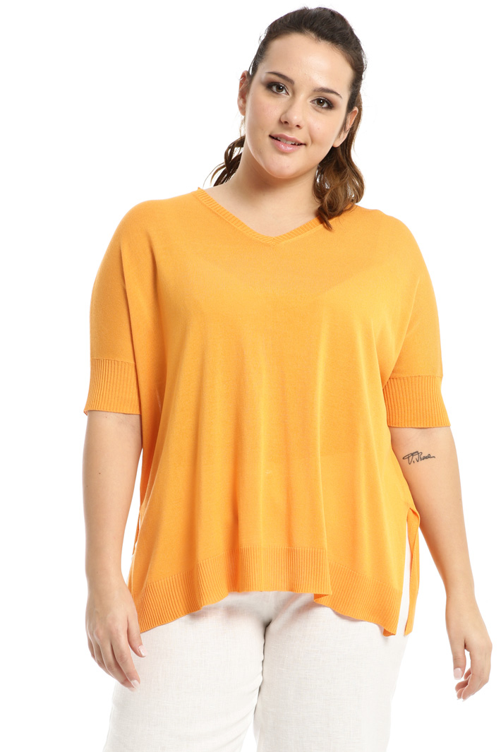 Maglia in filato misto cotone Fashion Market Maglia in filato misto cotone Fashion Market
