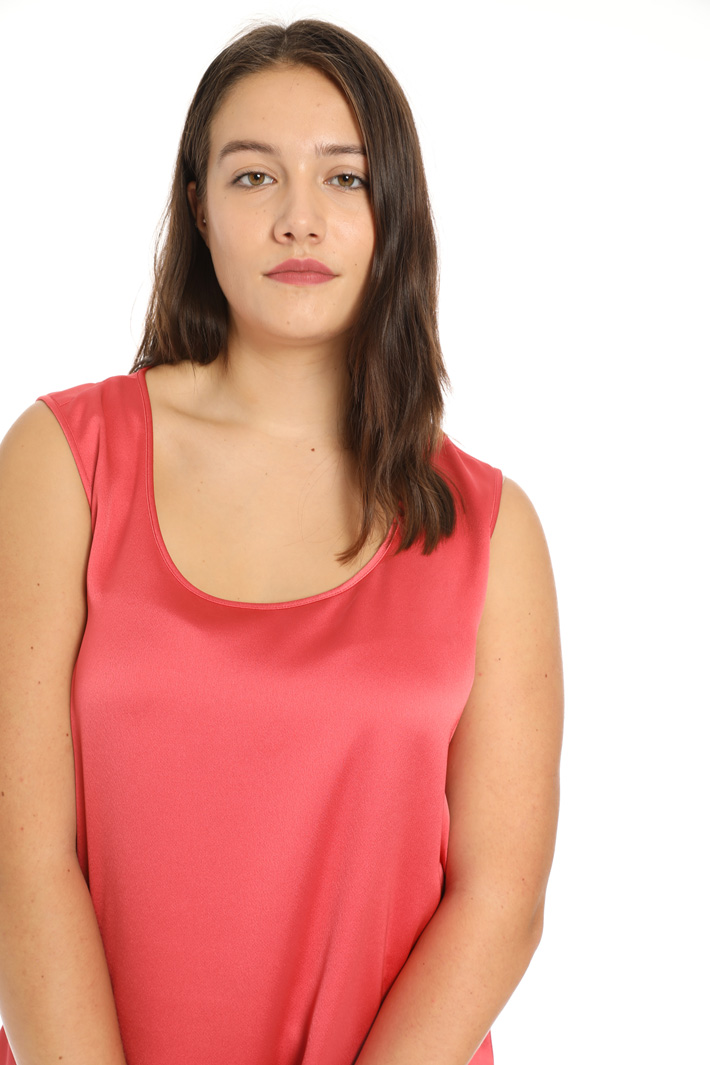 Top enver satin lucido Fashion Market Top enver satin lucido Fashion Market
