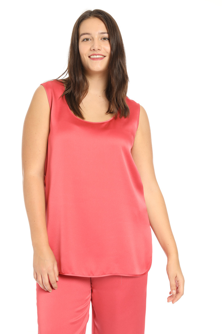 Top enver satin lucido Fashion Market Top enver satin lucido Fashion Market