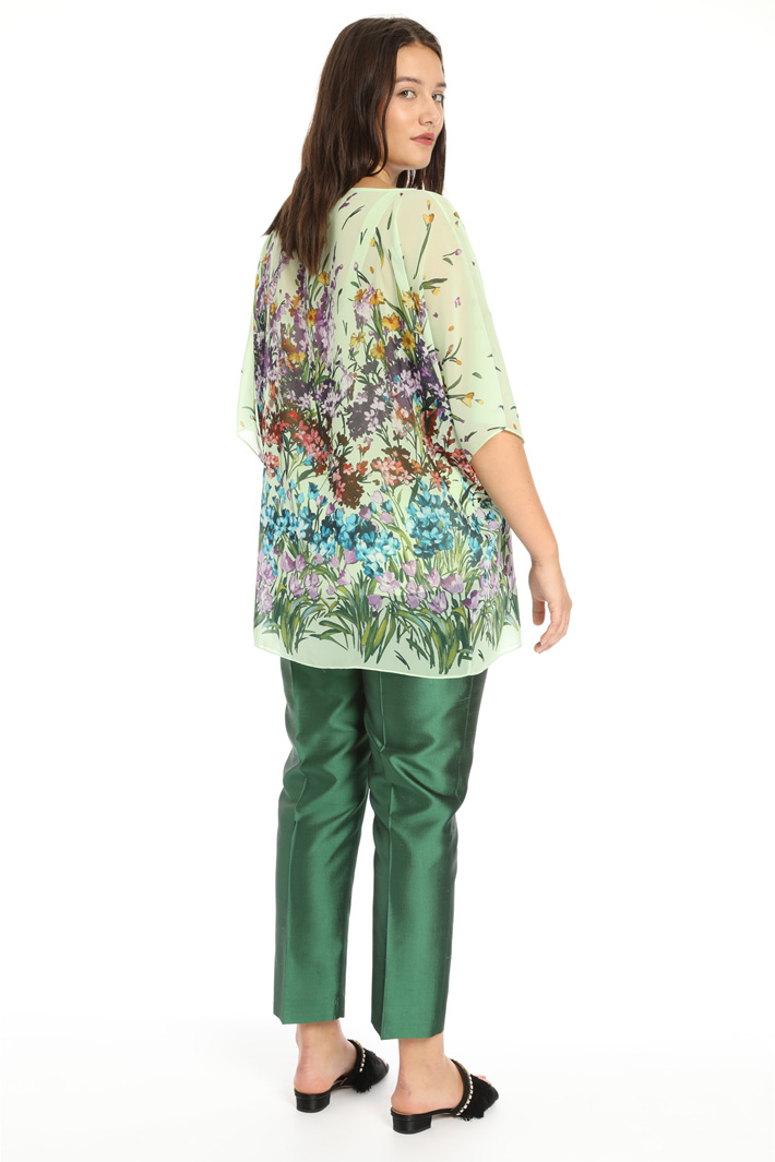 Casacca over in chiffon Fashion Market Casacca over in chiffon Fashion Market