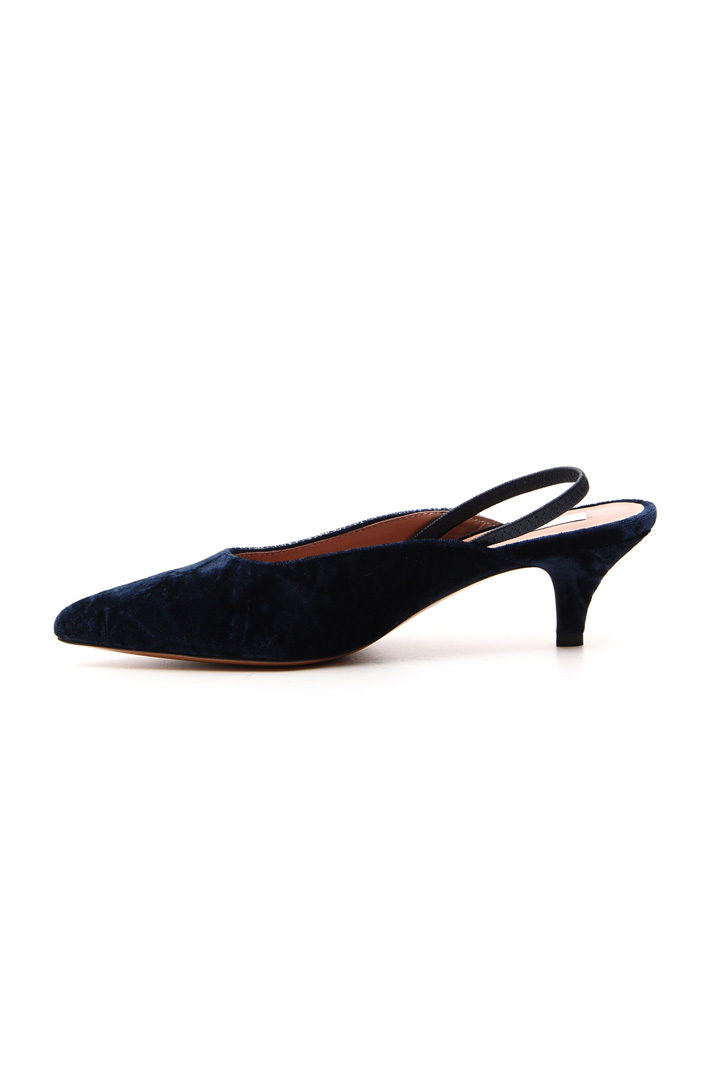 Sling back in velluto Fashion Market Sling back in velluto Fashion Market