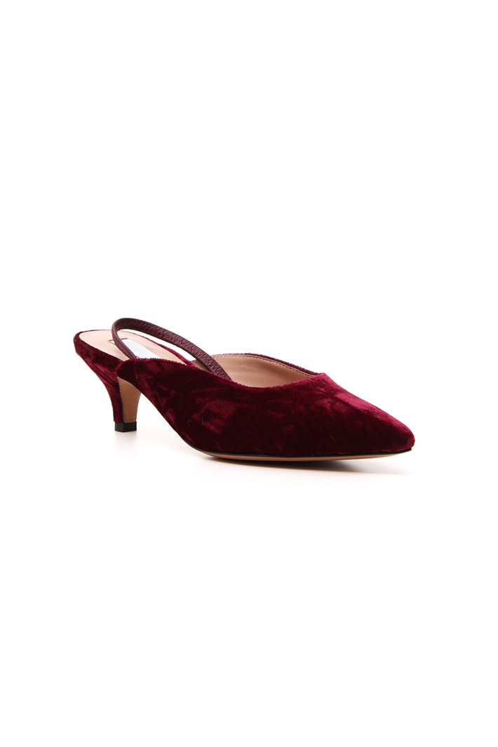 Sling back in velluto Fashion Market Sling back in velluto Fashion Market