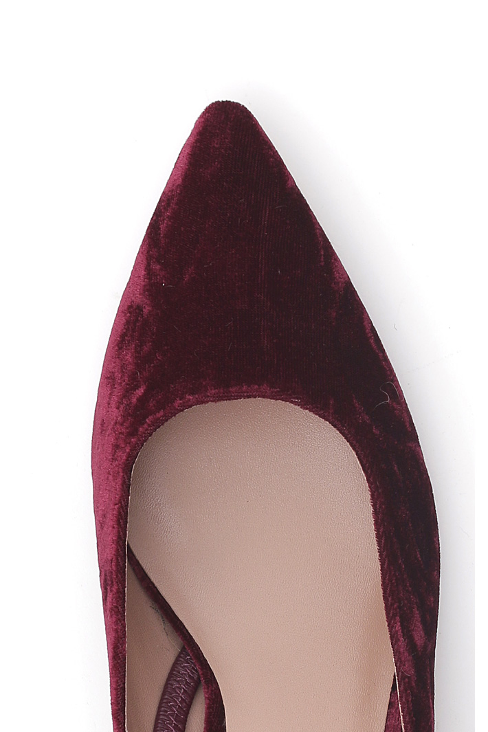 Sling back in velluto Fashion Market Sling back in velluto Fashion Market