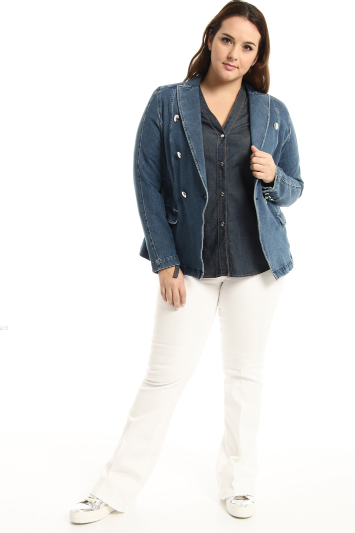 Giacca in denim stretch Fashion Market Giacca in denim stretch Fashion Market