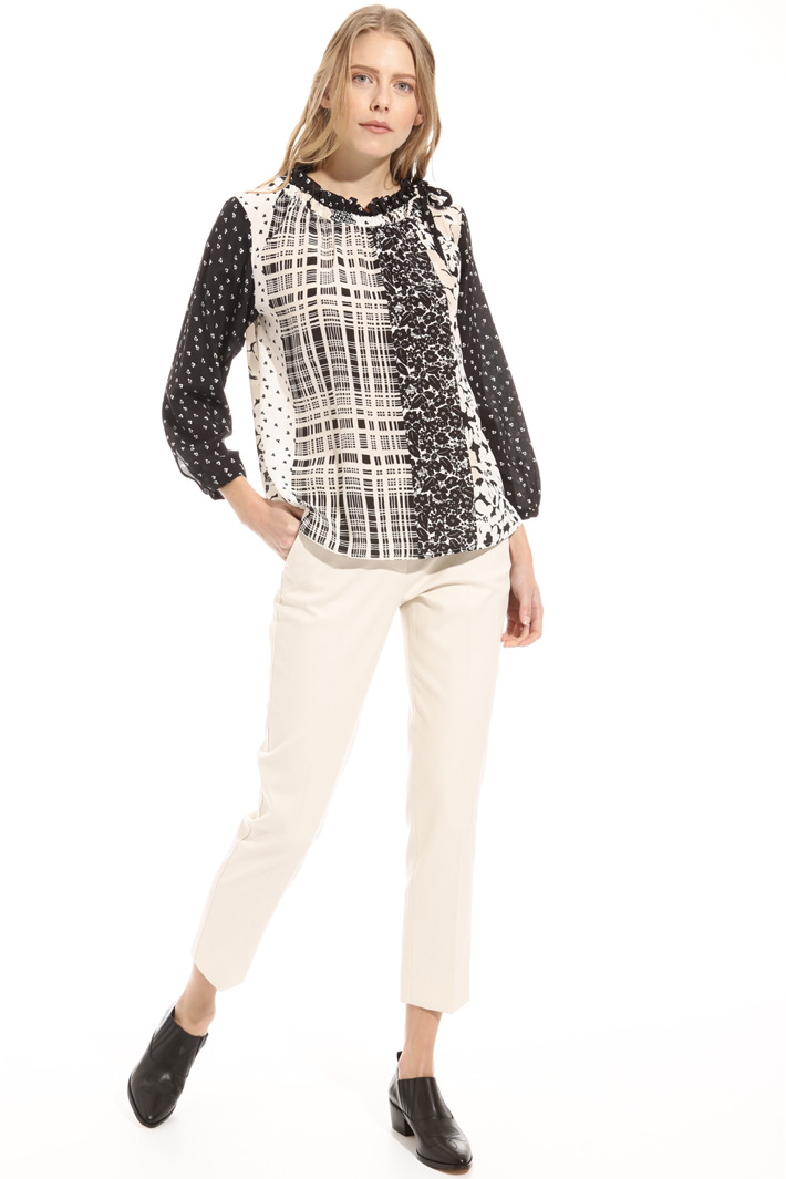 Blusa in pura seta Fashion Market Blusa in pura seta Fashion Market