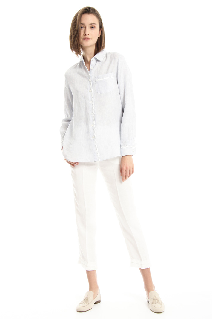 Camicia in puro lino Fashion Market Camicia in puro lino Fashion Market