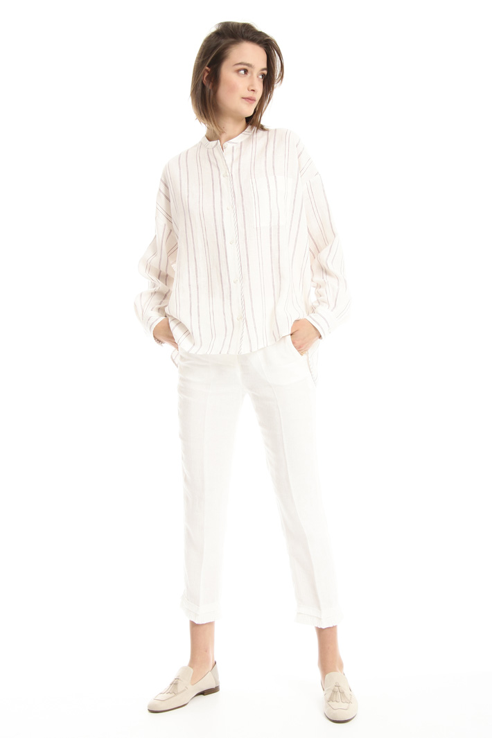 Camicia in puro lino Fashion Market Camicia in puro lino Fashion Market