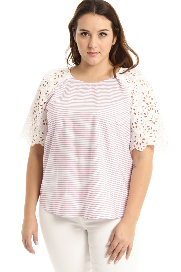 Casacca in cotone ricamato Fashion Market Casacca in cotone ricamato Fashion Market