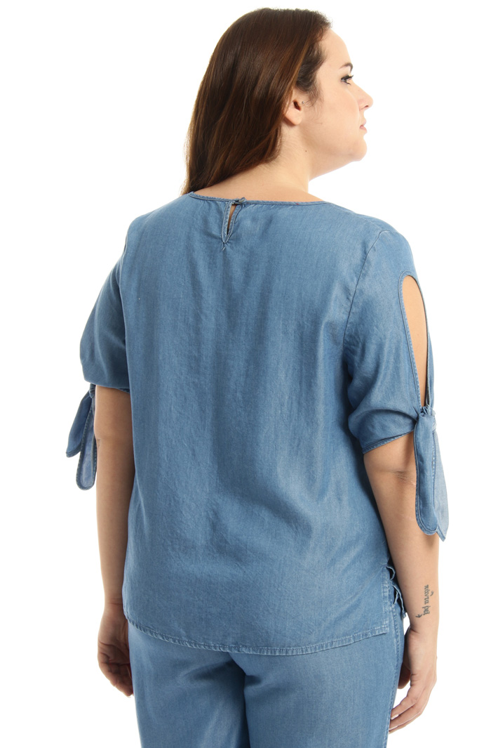 Casacca in denim leggero Fashion Market Casacca in denim leggero Fashion Market