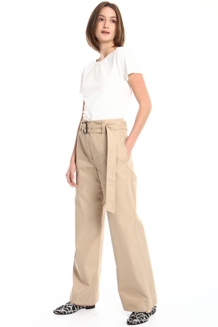 Pantaloni in puro cotone Fashion Market Pantaloni in puro cotone Fashion Market