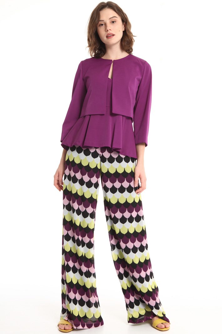 Pantaloni in georgette Fashion Market Pantaloni in georgette Fashion Market